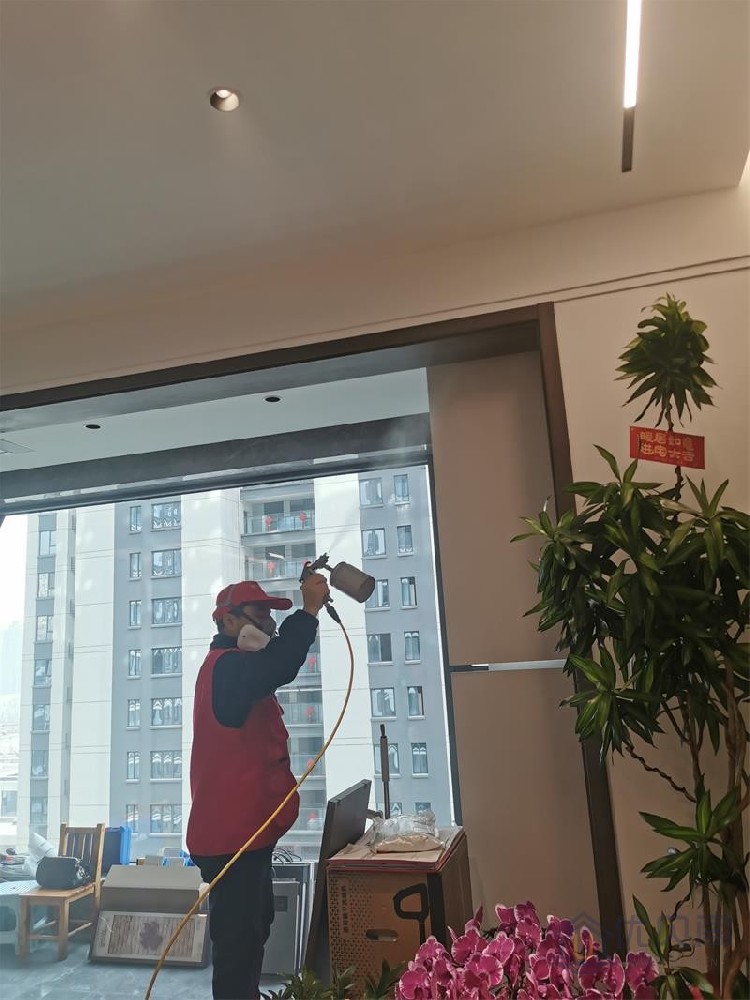 优贝阁西安未央区某小区甲醛治理