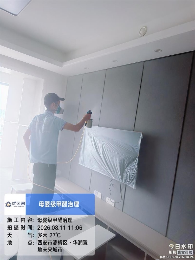 优贝阁西安未来之城DK4-观境小区甲醛治理
