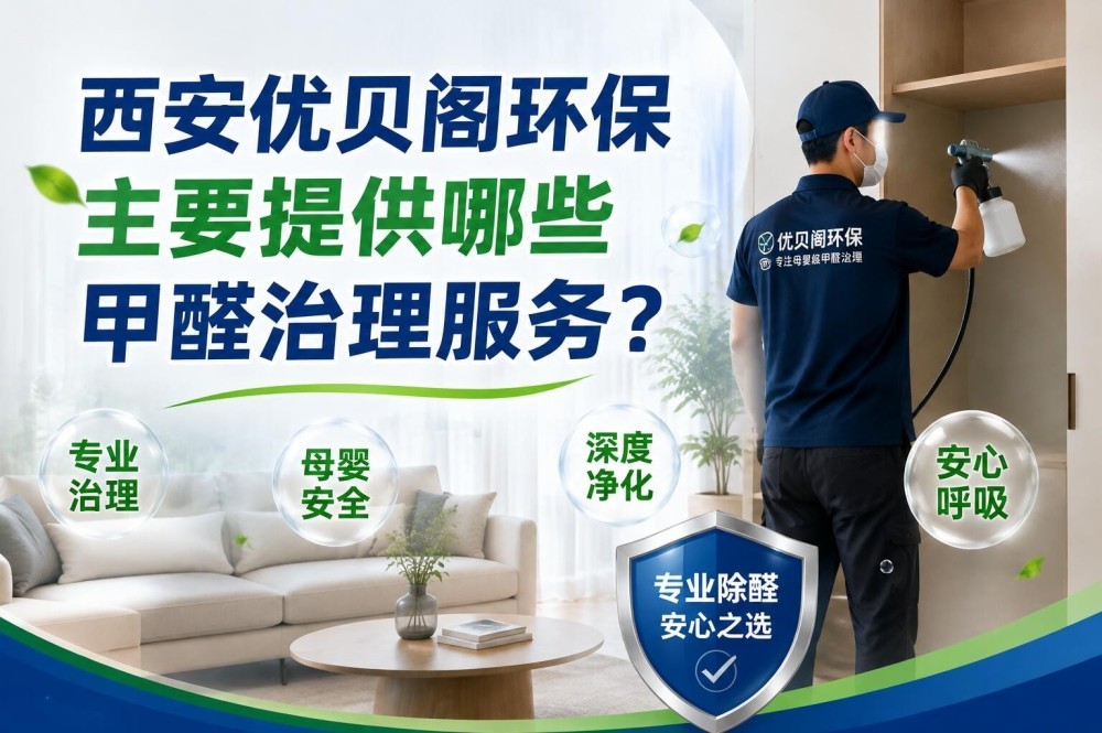 西安优贝阁环保主要提供哪些甲醛治理服务?