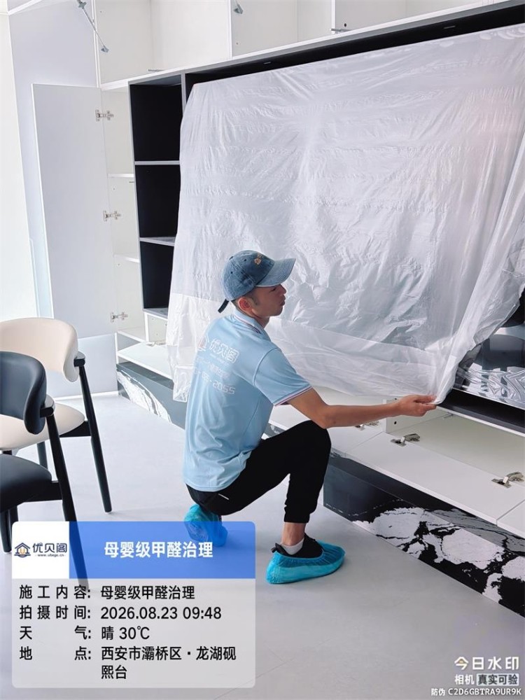 优贝阁西安龙湖砚熙台小区甲醛治理